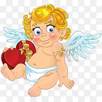 手捧爱心的天使-空若网 手捧爱心的天使-空若网