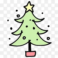 手绘松树-空若网 手绘松树-空若网