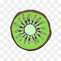 切开的奇异果水果-空若网 切开的奇异果水果-空若网