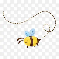 矢量卡通简洁扁平化蜜蜂-空若网 矢量卡通简洁扁平化蜜蜂-空若网
