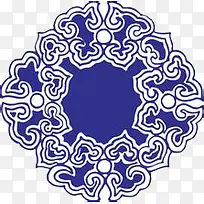 青花瓷装饰图案-空若网 青花瓷装饰图案-空若网