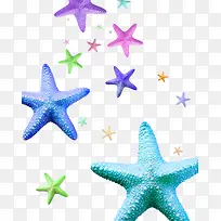 彩色海星-空若网 彩色海星-空若网