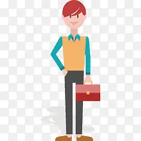 创业人物青年设计-空若网 创业人物青年设计-空若网