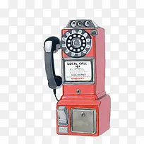 复古的公共电话-空若网 复古的公共电话-空若网