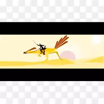 昆虫卡通画夹艺术-沙漠-空若网 昆虫卡通画夹艺术-沙漠-空若网