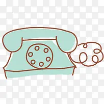 蓝色的电话-空若网 蓝色的电话-空若网