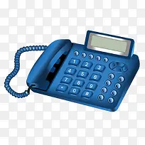 蓝色按键电话-空若网 蓝色按键电话-空若网