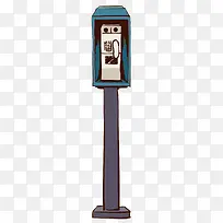 卡通电话亭-空若网 卡通电话亭-空若网