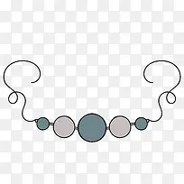 手绘卡通项链-空若网 手绘卡通项链-空若网