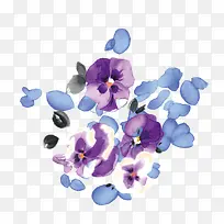 手绘喇叭花-空若网 手绘喇叭花-空若网