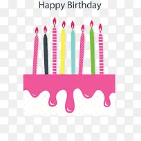 可爱彩色生日蜡烛-空若网 可爱彩色生日蜡烛-空若网