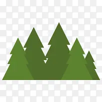 扁平化松树-空若网 扁平化松树-空若网