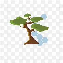 扁平化松树-空若网 扁平化松树-空若网