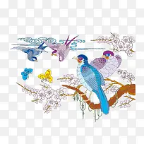 矢量鸟类-空若网 矢量鸟类-空若网