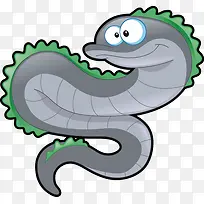 可爱卡通海蛇-空若网 可爱卡通海蛇-空若网