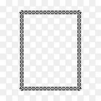 简约边框线稿-空若网 简约边框线稿-空若网