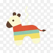 卡通手绘木马-空若网 卡通手绘木马-空若网