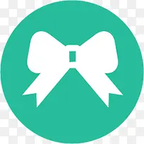 扁平化图标蝴蝶结-空若网 扁平化图标蝴蝶结-空若网