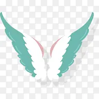 绿色天使翅膀-空若网 绿色天使翅膀-空若网