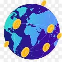 2.5D矢量科技立体插画-空若网 2.5D矢量科技立体插画-空若网