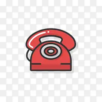 手绘卡通电话-空若网 手绘卡通电话-空若网