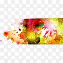 矢量彩色喷墨-空若网 矢量彩色喷墨-空若网