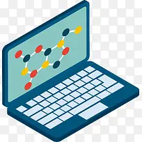 卡通笔记本电脑免抠素材-空若网 卡通笔记本电脑免抠素材-空若网