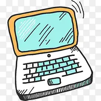 矢量笔记本电脑-空若网 矢量笔记本电脑-空若网