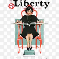 插画-霸道女裁-空若网 插画-霸道女裁-空若网