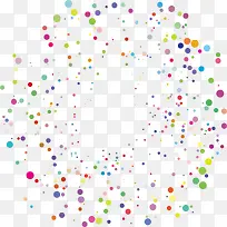 彩色几何圆点-空若网 彩色几何圆点-空若网