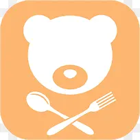 手机宝宝食谱美食佳饮app图标-空若网 手机宝宝食谱美食佳饮app图标-空若网