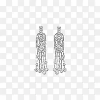 流苏宝石耳坠-空若网 流苏宝石耳坠-空若网