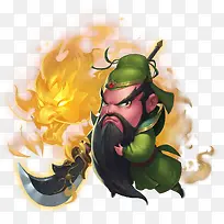 卡通关公-空若网 卡通关公-空若网