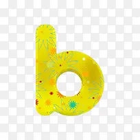 布纹字母b-空若网 布纹字母b-空若网