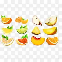 一半苹果水果图片素材-空若网 一半苹果水果图片素材-空若网