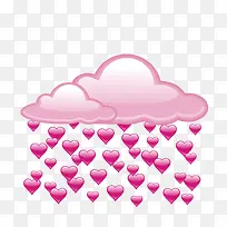 创意爱心雨-空若网 创意爱心雨-空若网