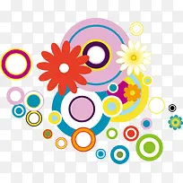多彩缤纷圆圈-空若网 多彩缤纷圆圈-空若网