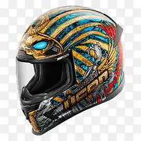 彩色古埃及元素头盔-空若网 彩色古埃及元素头盔-空若网