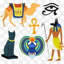 古埃及装饰元素-空若网 古埃及装饰元素-空若网