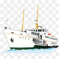 白色轮船-空若网 白色轮船-空若网