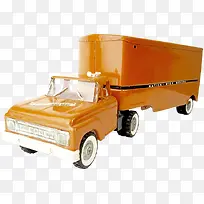 黄色手绘卡车素材-空若网 黄色手绘卡车素材-空若网