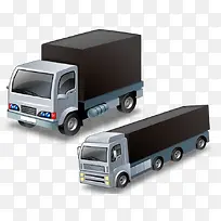 两辆大卡车-空若网 两辆大卡车-空若网