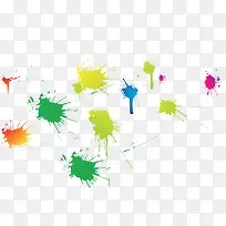 彩色水墨喷溅-空若网 彩色水墨喷溅-空若网