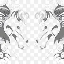 骏马图腾-空若网 骏马图腾-空若网