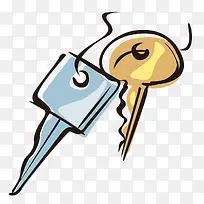 手绘钥匙串图样-空若网 手绘钥匙串图样-空若网