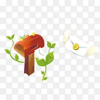 矢量手绘信箱素材-空若网 矢量手绘信箱素材-空若网