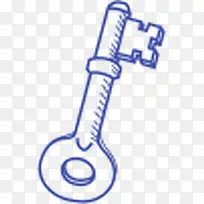 手绘钥匙-空若网 手绘钥匙-空若网