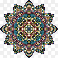 喜庆花纹PNG矢量素材-空若网 喜庆花纹PNG矢量素材-空若网