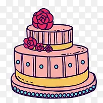 花朵祝寿蛋糕食物-空若网 花朵祝寿蛋糕食物-空若网