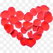 花瓣爱心-空若网 花瓣爱心-空若网